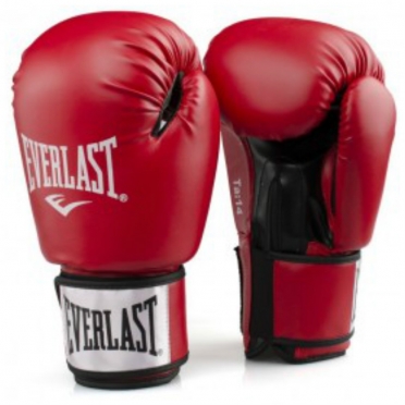 Everlast Leer Ergo Foam Bokshandschoen rood